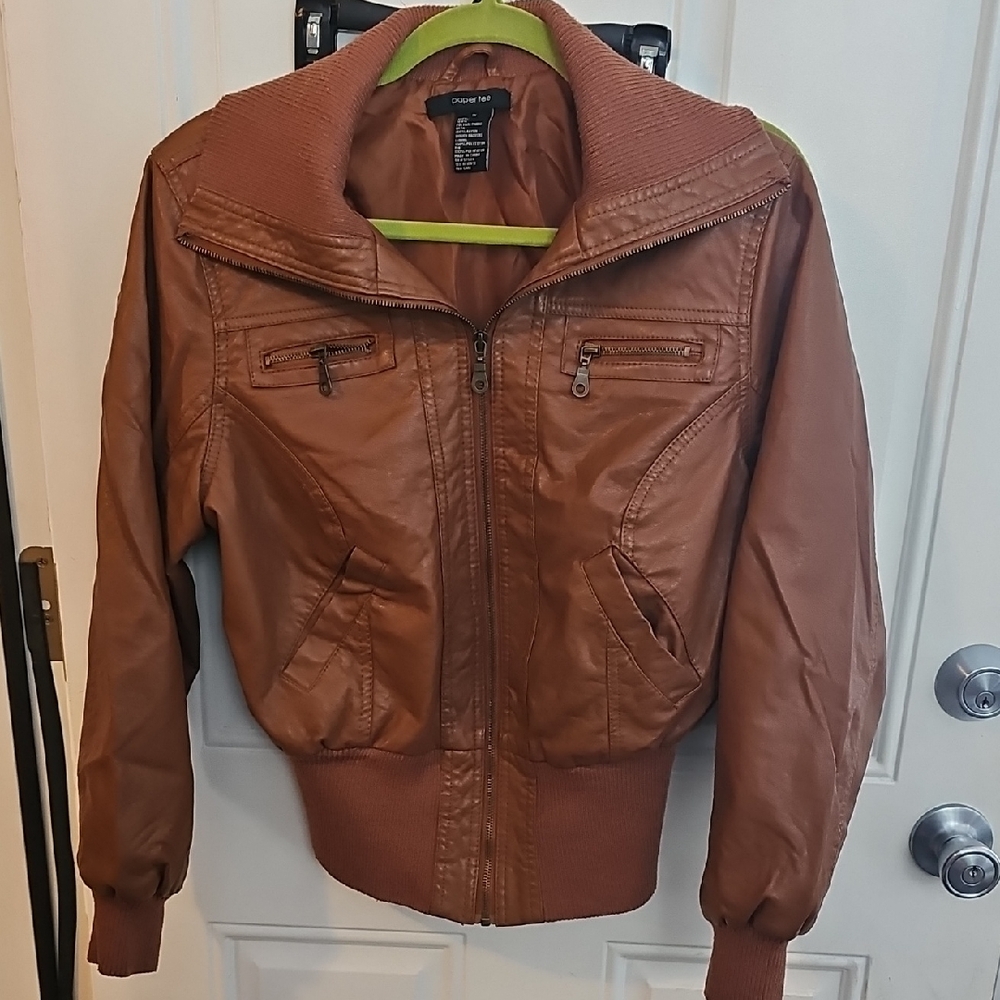 Paper Tee Tan Bomber Jacket